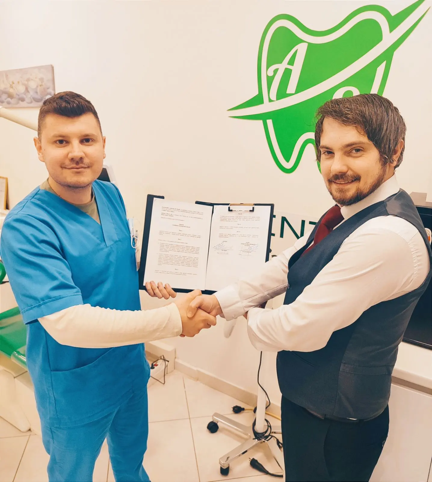 Potpisivanje ugovora o pravnoj i stručnoj podršci ordinacije AS Dental